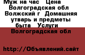 Муж на час › Цена ­ 300 - Волгоградская обл., Волжский г. Домашняя утварь и предметы быта » Услуги   . Волгоградская обл.